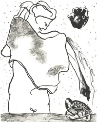 Des Bêtes" Artist Book 2, 2018 (litográfia)