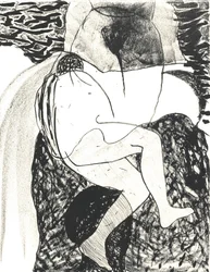 Des Bêtes" Artist Book 3, 2018 (litográfia)