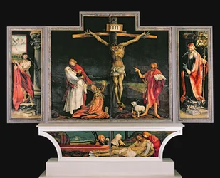 Az isenheimi oltárkép, 1512-15 körül (olaj, tábla)