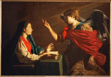 "Annunciáció (festmény vászonra)