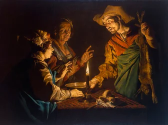 Ézsau és Jákob”, 1640-es évek.
