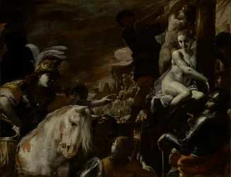 Clorindarescuing Sofronia és Olindo