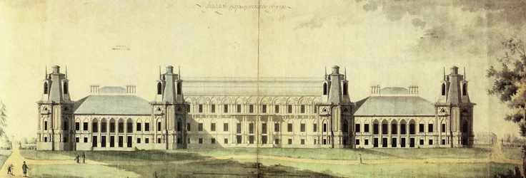 A Tsaritsyno-palota, kb. 1796