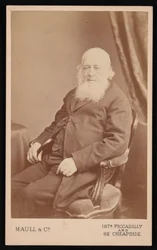 John Gould portréja 1804-1881, 1875 előtt.