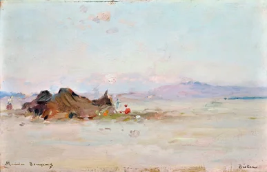 Tábor a sivatagban, Biskra (Algéria)
