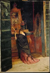 Priere a la Madone (olaj, vászon)