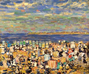 St. Malo strandja, kb. 1907