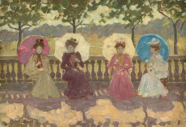 Im Park, Párizs. 1891