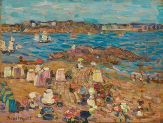 Study of Malo: The Border of the Sea, 1907 körül