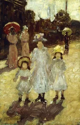 Vasárnap reggel Párizsban, 1892-1894 körül