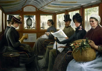 Egy Omnibusban, 1885.