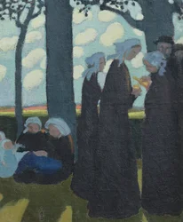 Este Binic közelében, 1895 körül