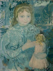 Lány egy babával (Thérèse Watillaux)