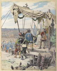 Richelieu a csata előtt c. 1900.