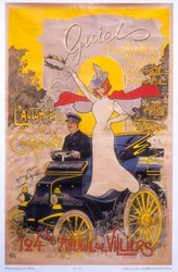 Autókarosszériát hirdető plakát, 1899
