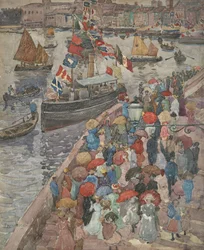 A rakpart, Velence (előlap); Venetia Marina (hátlap)