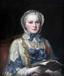 Maria Josepha szász hercegnő portréja 17311767