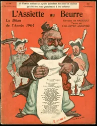 A „L’Assiette au Beurre”, 195. szám borítója, Színes szatirikus
