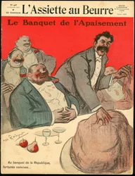 A „L’Assiette au Beurre”, 498. szám borítója, Színes szatirikus