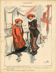 A vajtányér, 516. szám, szatirikus színben