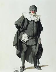 Dottor Balanzone 1653-ban, írta Maurice Sand (1823-1889)
