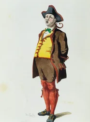 Maurice Sand (1823-1889) Gianduja 1858-ban