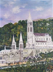 Notre Dame-székesegyház Lourdes-ban; Notre-Dame-De-Lourdes-bazilika