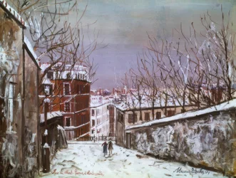 Rue du Mont-Cenis Montmartre-ban