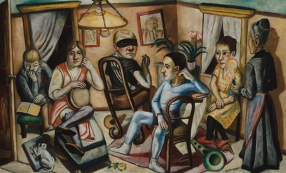 Az álarcosbál előtt, 1922
