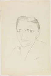 Fritz Wichert portréja