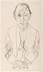 Frederick Delius zeneszerző portréja