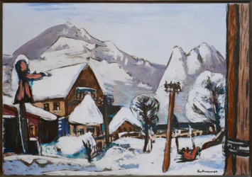 Garmisch havas táj