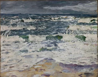 Tengeri táj, 1907 körüli (olaj, vászon)