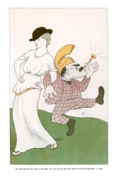 Mr. Rudyard Kipling virágzó napot tölt a felrobbantott éghajlaton... 1904.