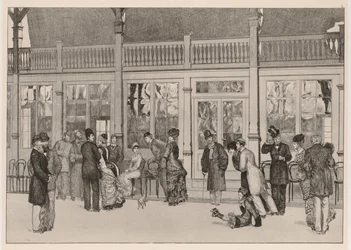 Egy kesztyű: The Locale, 1880.