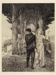 Zseni (művész) (A halálról, második rész, XI. opus, 3. lap)