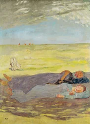 Pihenjen az egyiptomi repülésen, 1912