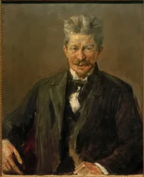 Georg Brandes dán irodalomtörténész portréja