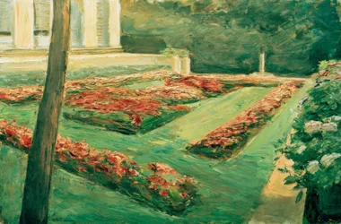 M.Liebermann, virágterasz Wannsee