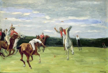 Pólójátékos a hamburgi Jenischparkban, 1903