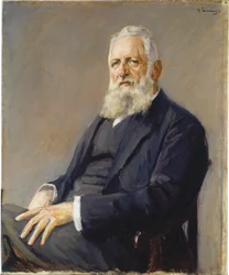 Franz Adickes, Frankfurt polgármesterének portréja