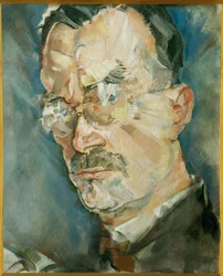 Thomas Mann író (festmény vászonra)