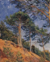 Vadász a lejtőn, 1903