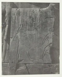 Gournah, Szobrok a kolosszusok trónjáról, Théba, 184951, nyomtatva 1852-ben.