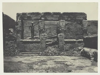 Dendera Teutyres nagy temploma, Felső-Egyiptom, 184951, nyomtatva 1852-ben.