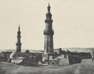 Felső Egyiptom. Girgeh. Ali-Bey mecsete, 1850.