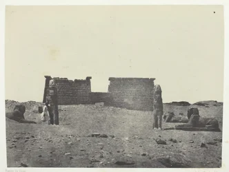 Hémi-Spéos De Séboua, Drômos, Nubia, 184951, nyomtatott 1852.