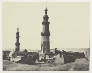 Aly-Bey mecset, Girgeh, Felső-Egyiptom, 15. tábla az "Egypte, Nubie, Palestine et Syrie" albumból (1852)