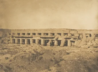 Thutmose III sétány – A Karnac Thébai palota utolsó galériái, 1849-50.
