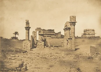 Herment Hermentis templomának romjai, 1849-50.
